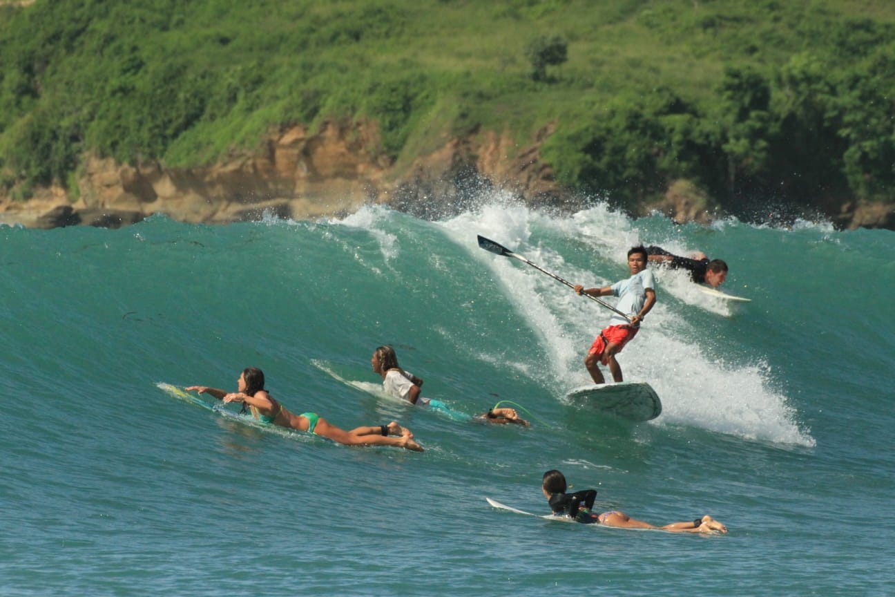 Catching Air in Kuta Lagoon